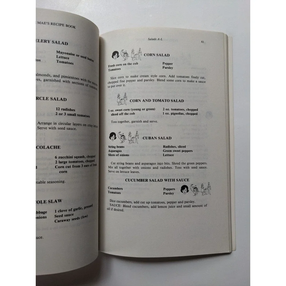Eydie Mae's Natural Recipes for the Live Foods Gourmet (1978) Vintage Cookbook
